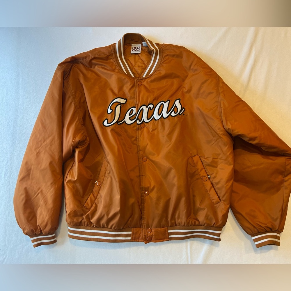 Texas Orange Bomber Jacket